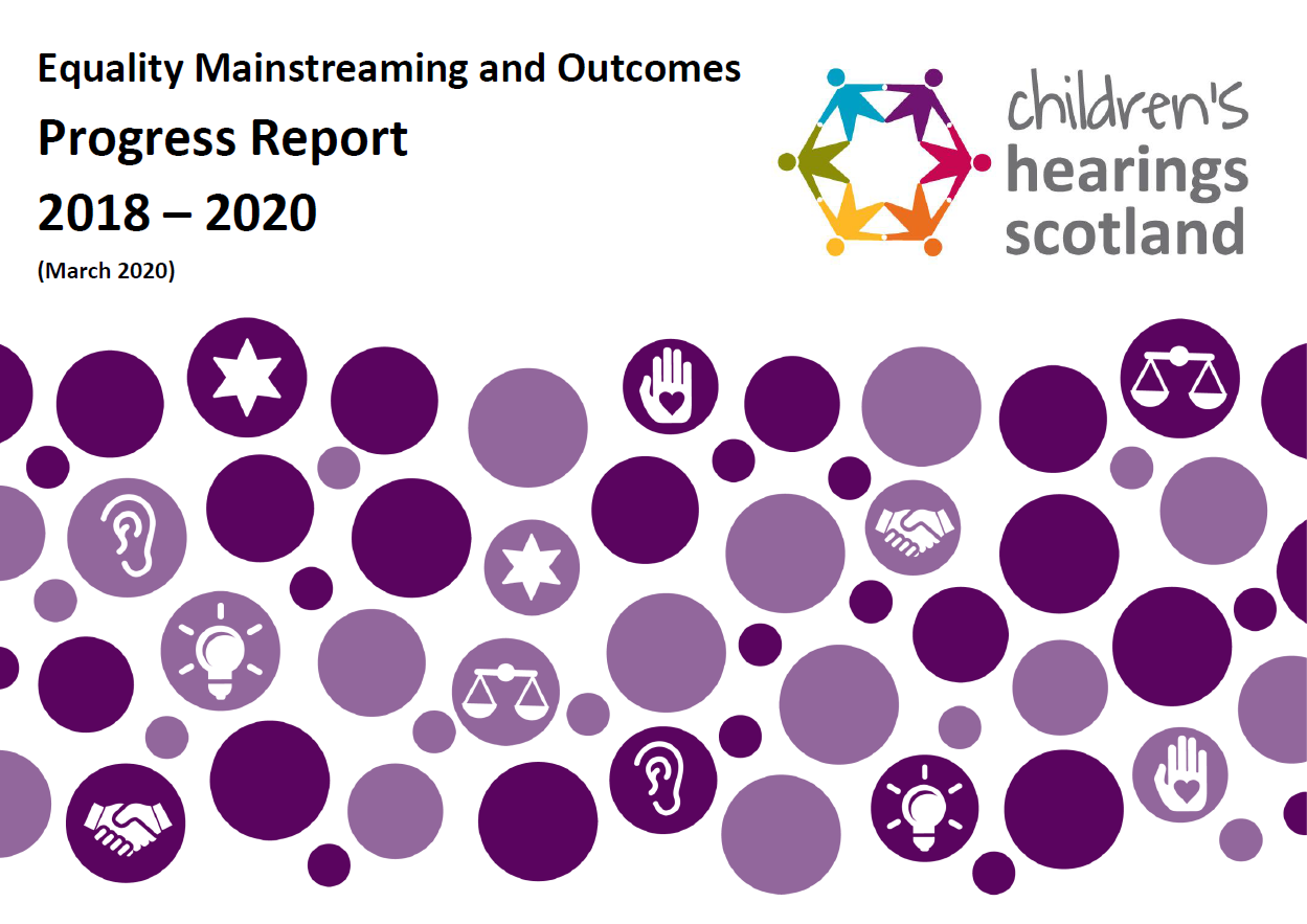 CHS Equality Outcomes Progress Report 2018-20