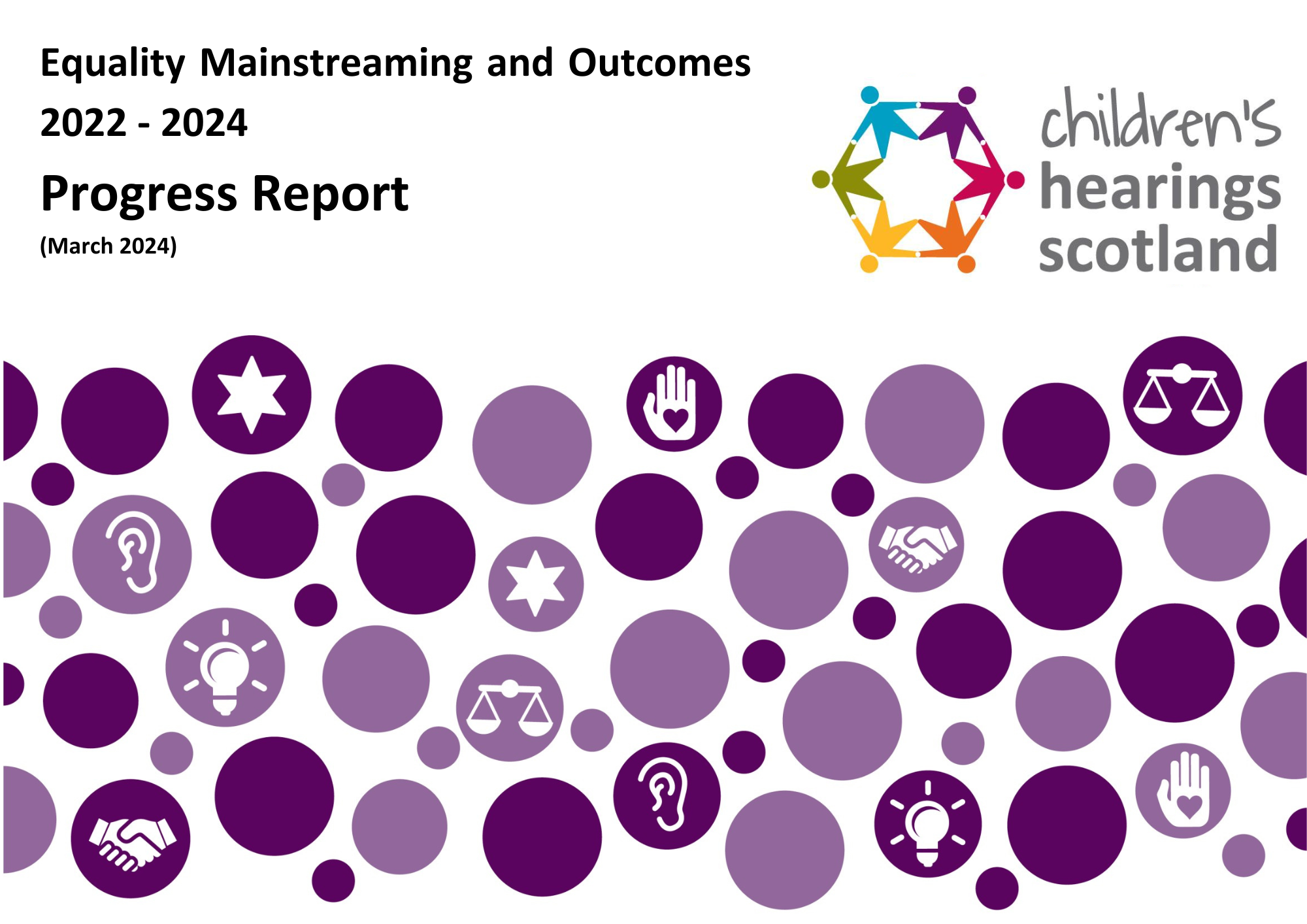 Equality Mainstreaming and Outcomes 2022 - 2024