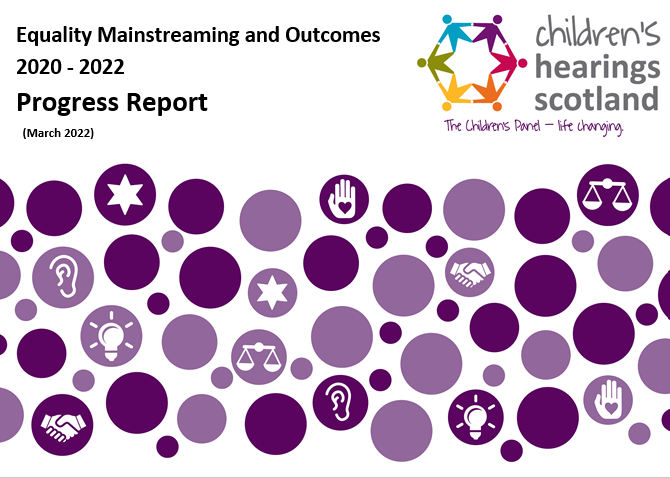 CHS Equality Mainstreaming and Outcomes 2020 - 2022 Progress Report 