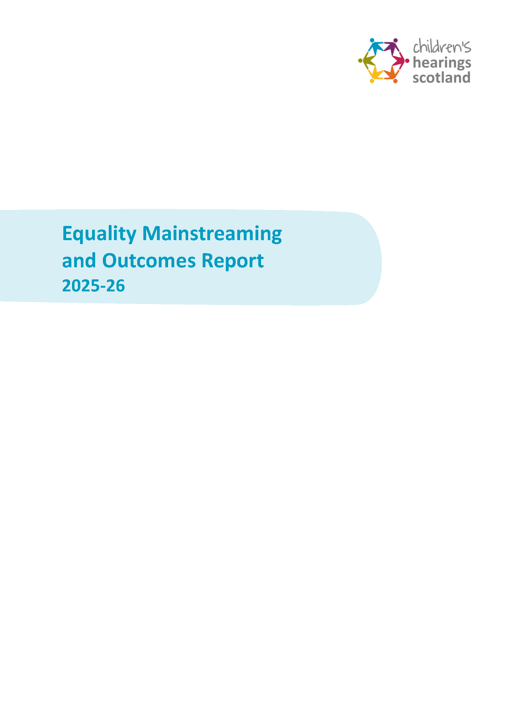 Equality Mainstreaming and Outcomes Report 2025-26