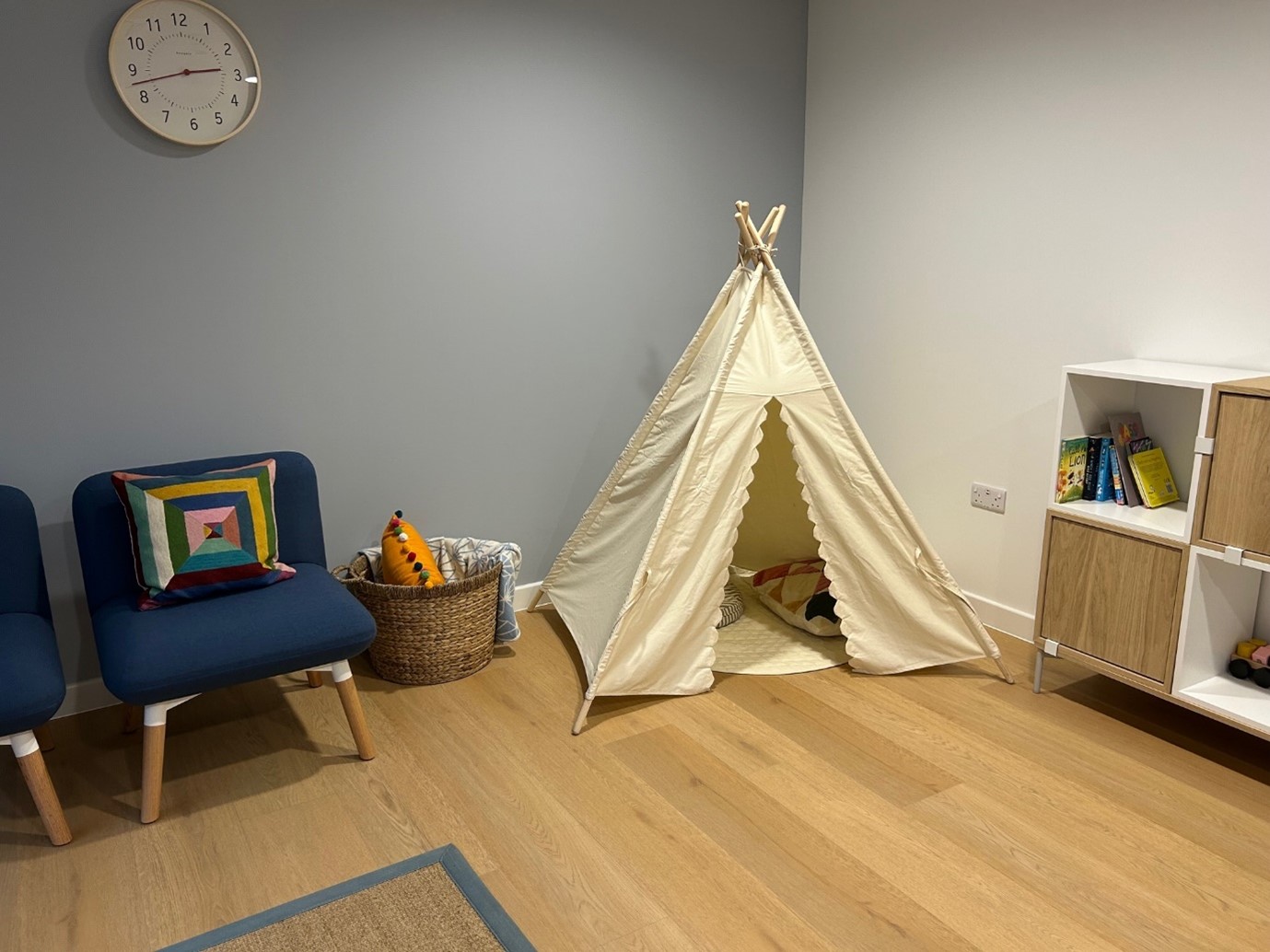 A tippee within the redesigned hearings centre at Bell Street.
